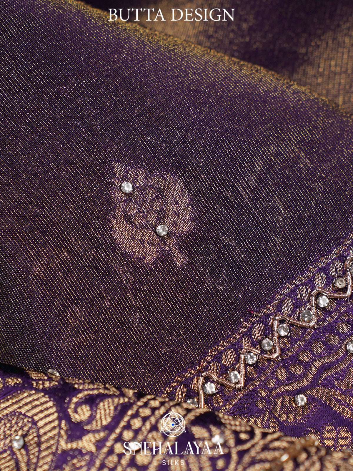 Purple Banaras Saree