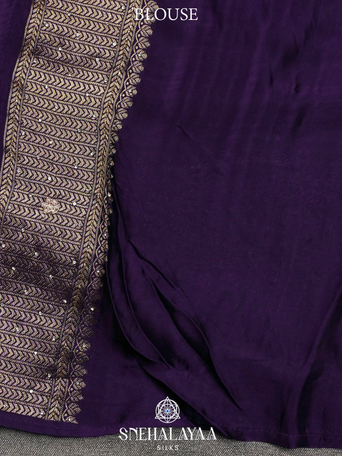Purple Banaras Saree
