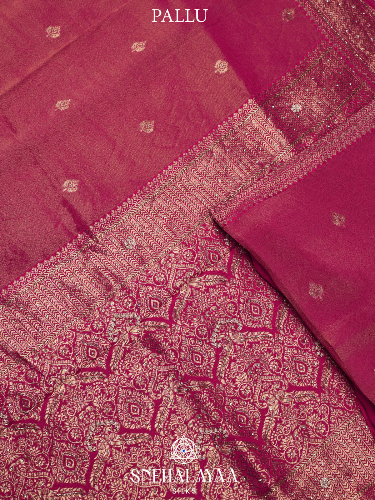 Pink Banaras Saree
