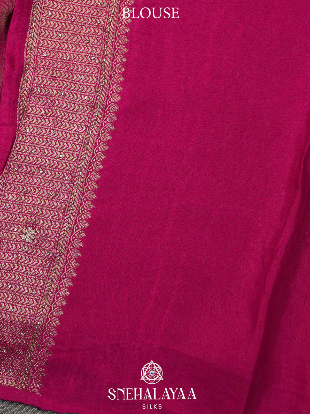 Pink Banaras Saree