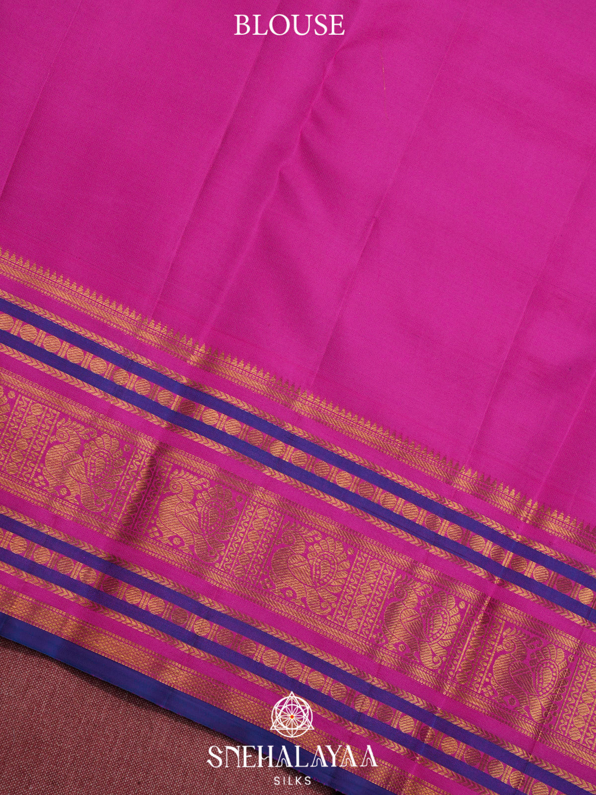 Purple Yellow kanjivaram Silk Saree