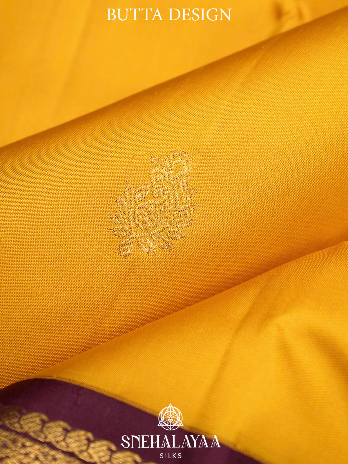 Mango Yellow Kanjivaram Silk Saree