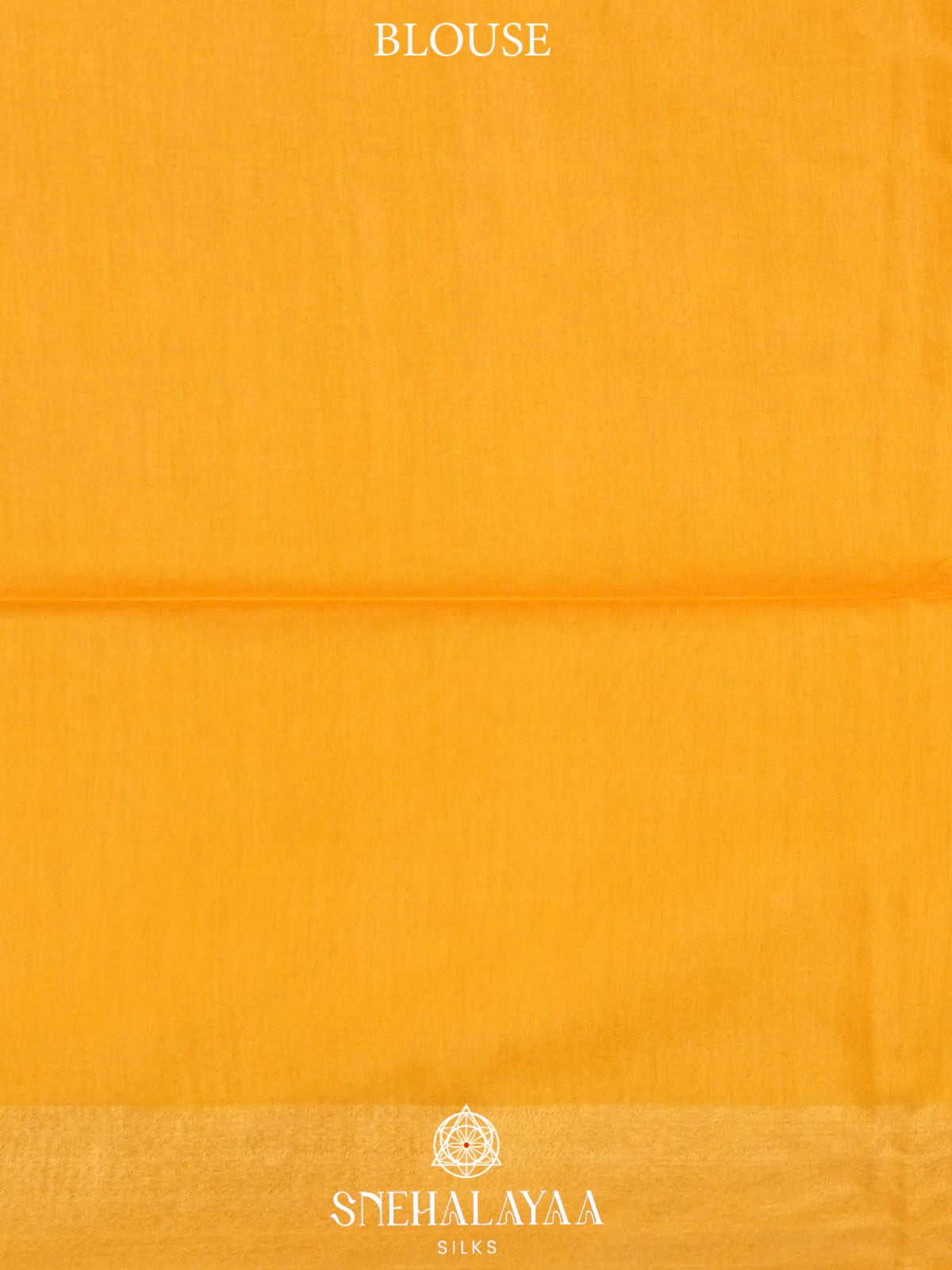 Yellow Bamboo Silk Saree