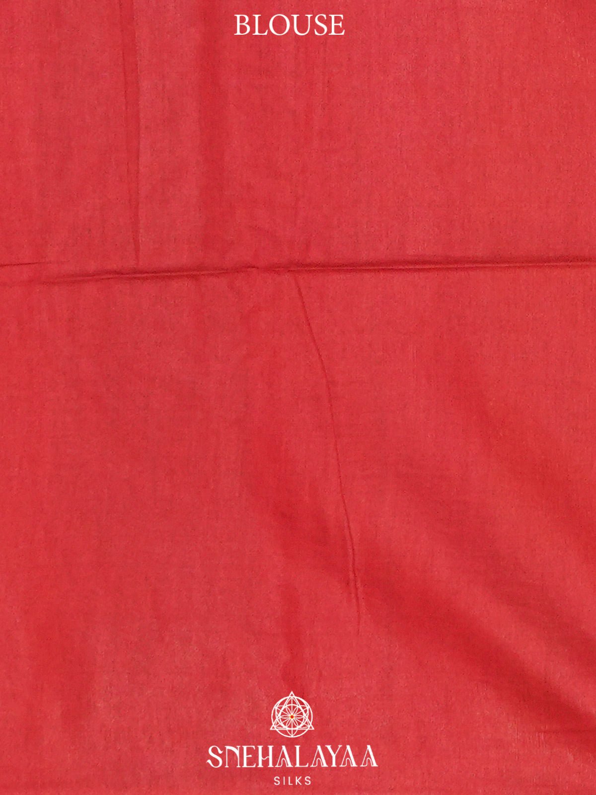 Coral Pink Bamboo Silk Saree