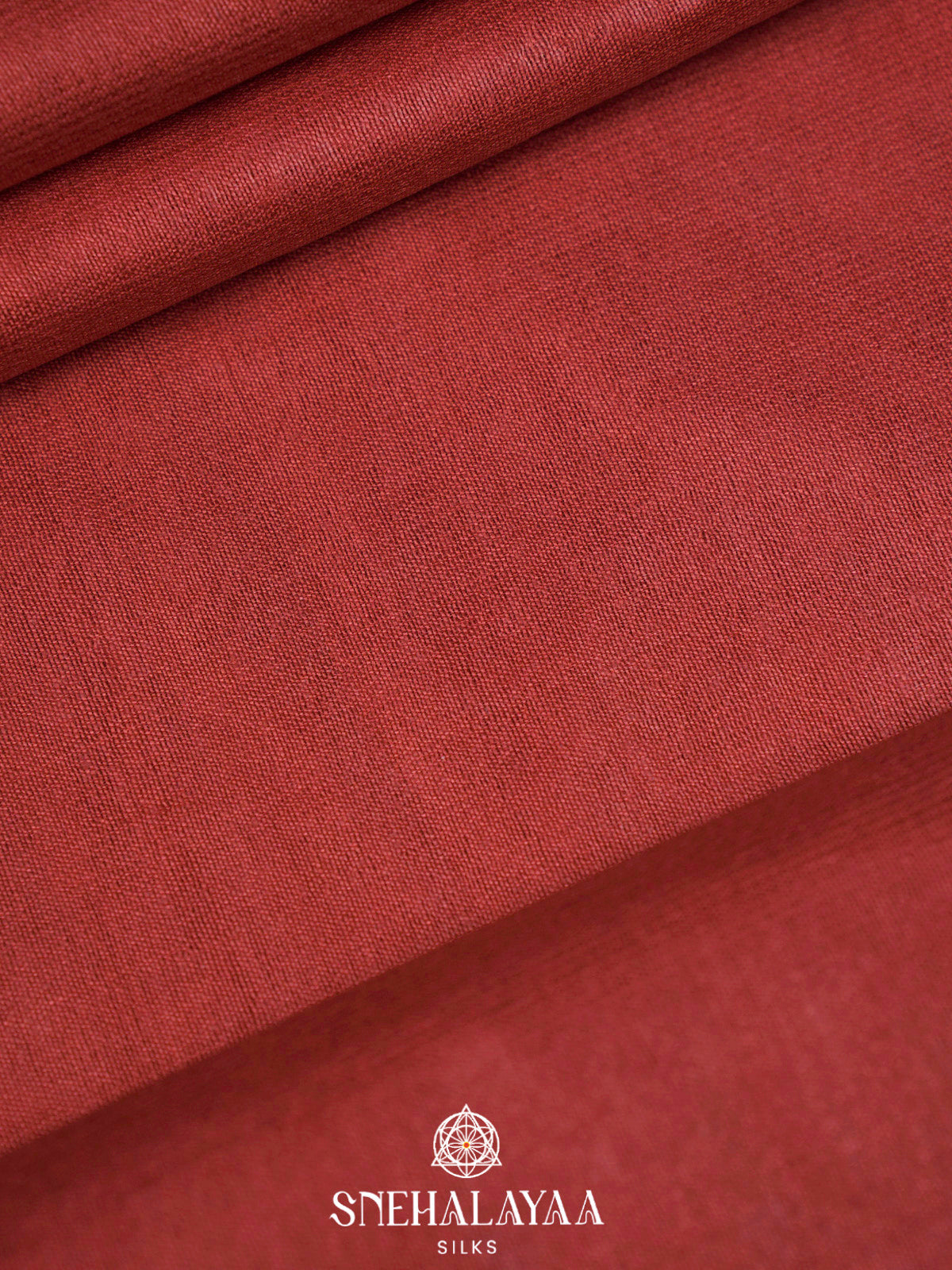 Coral Bamboo Silk Saree