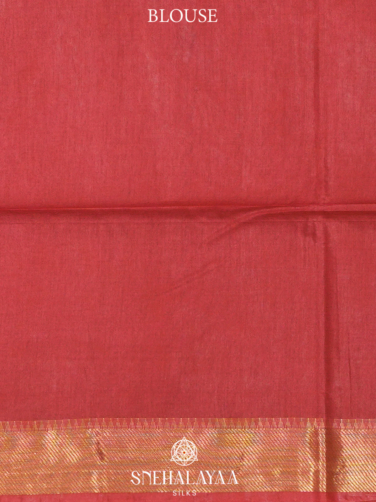 Coral Bamboo Silk Saree