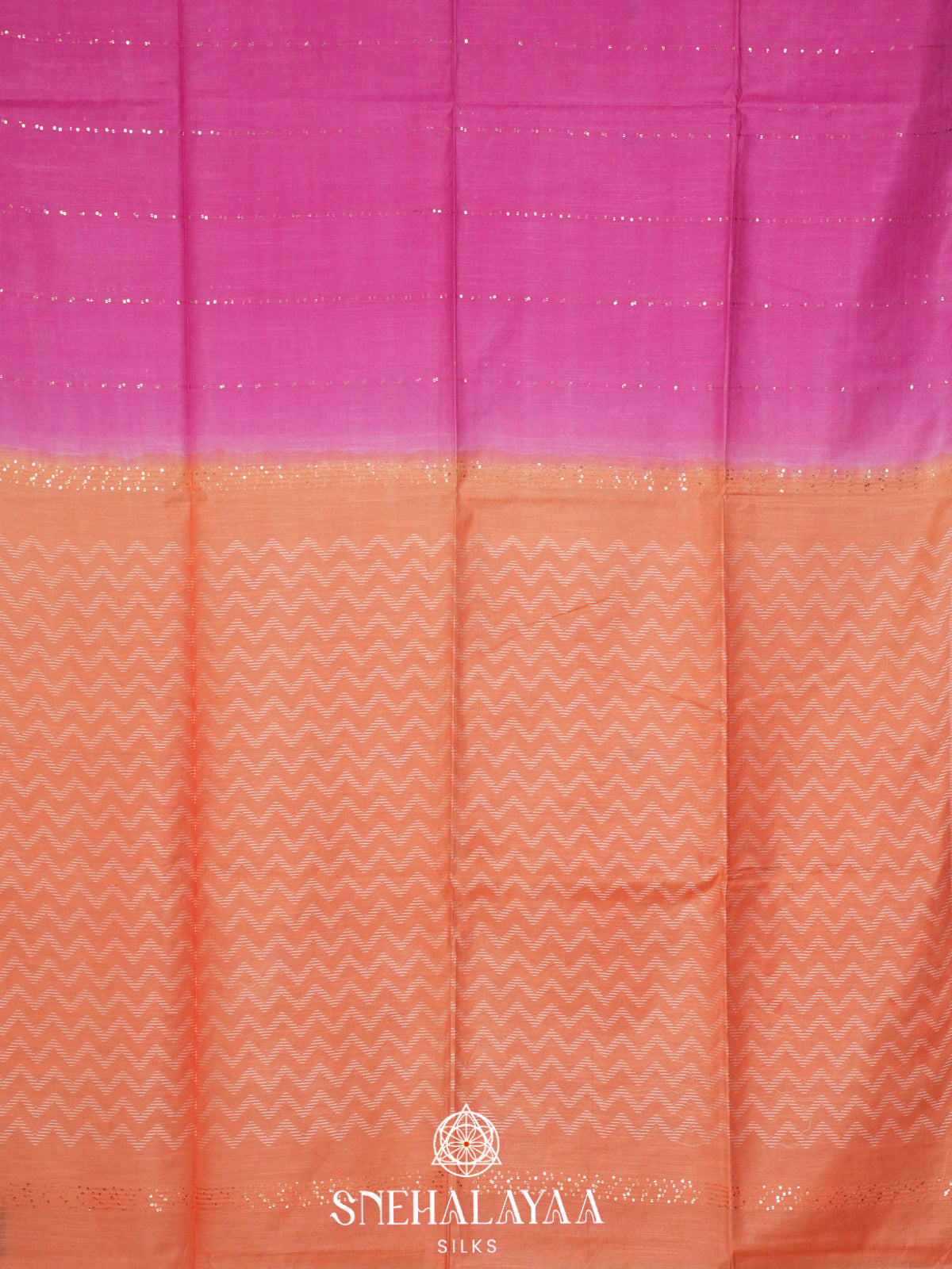 Pink Bamboo Silk Saree