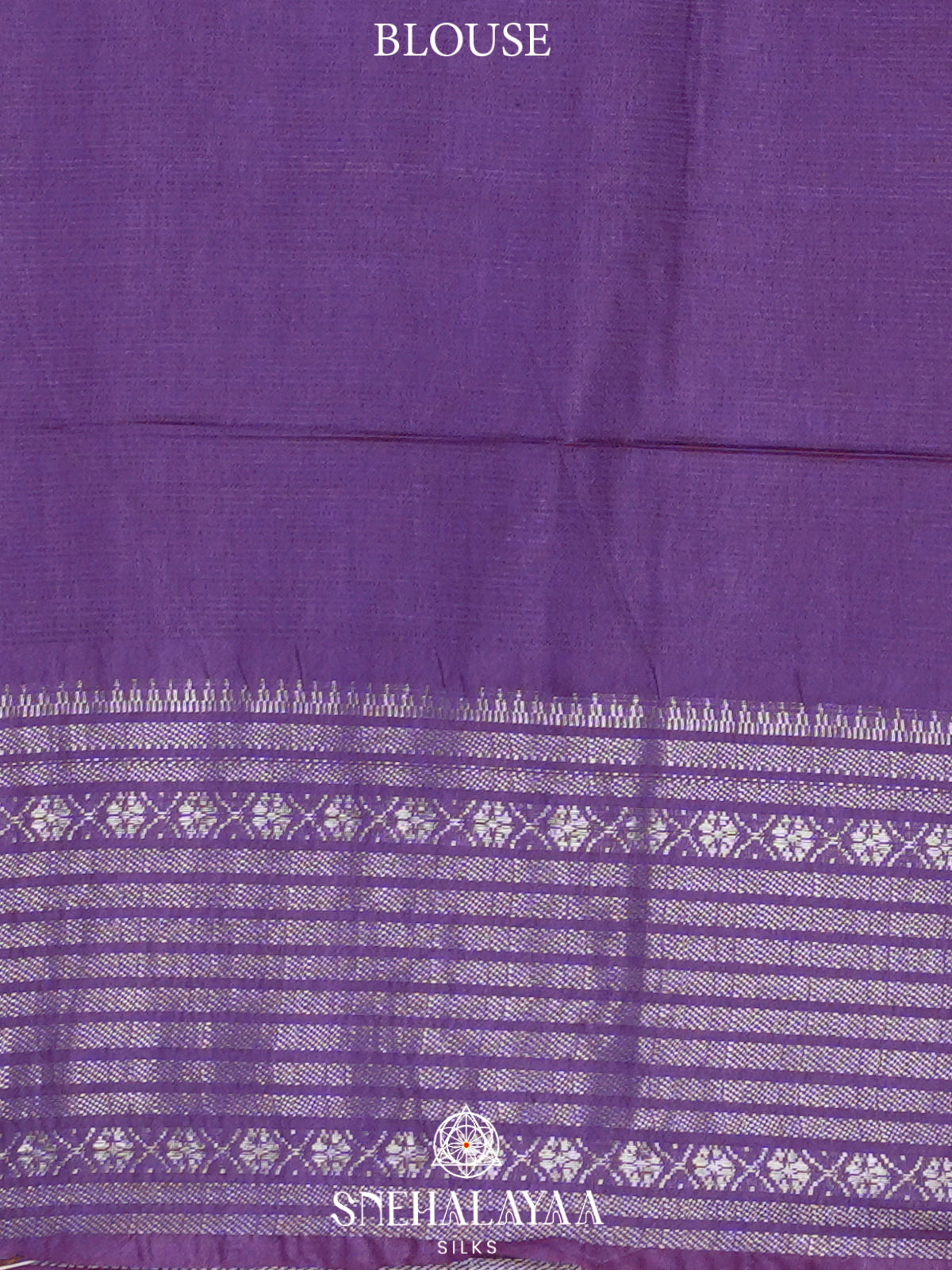 Violet Bamboo Silk Saree