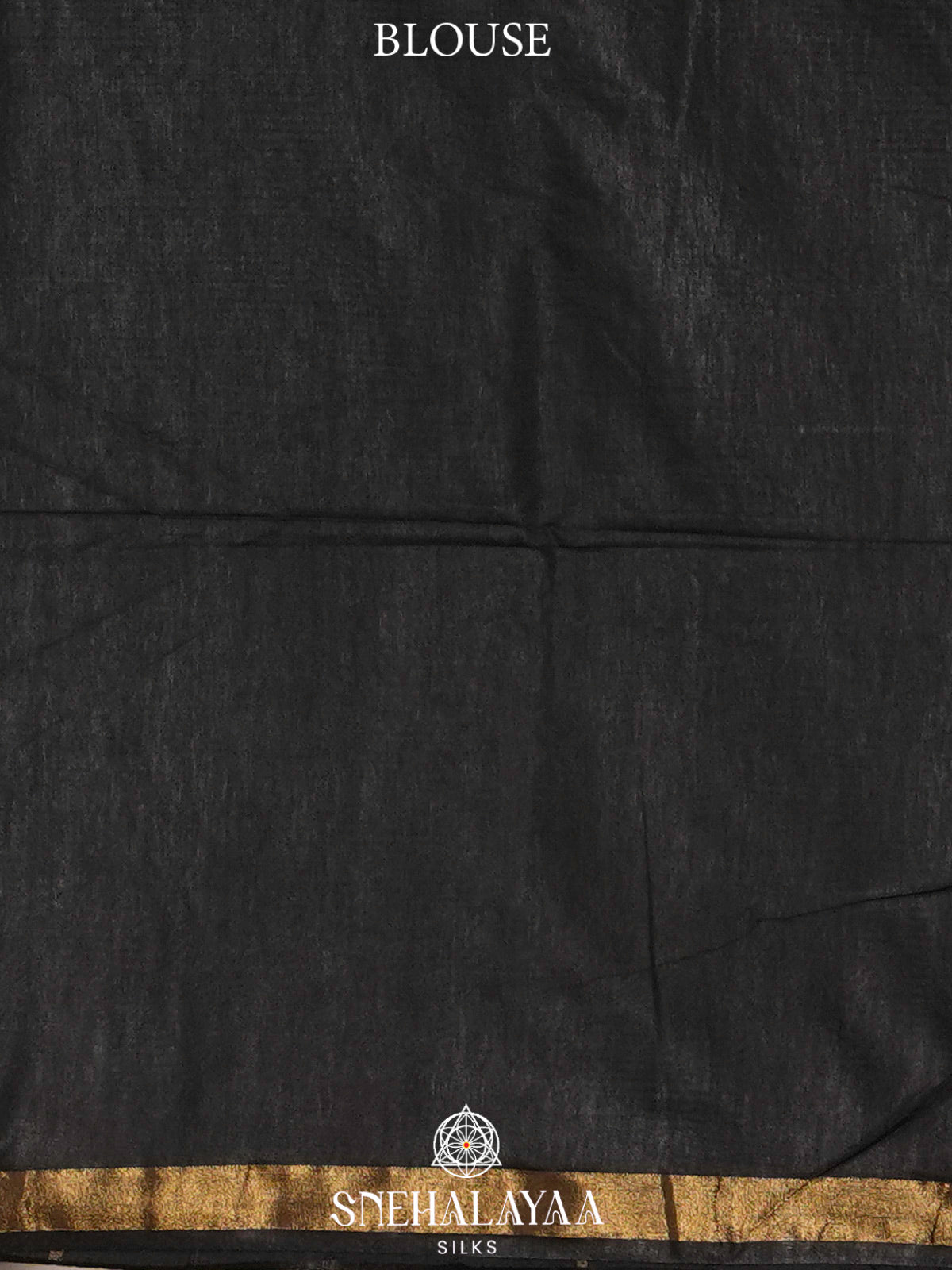 Black Bamboo Silk Saree