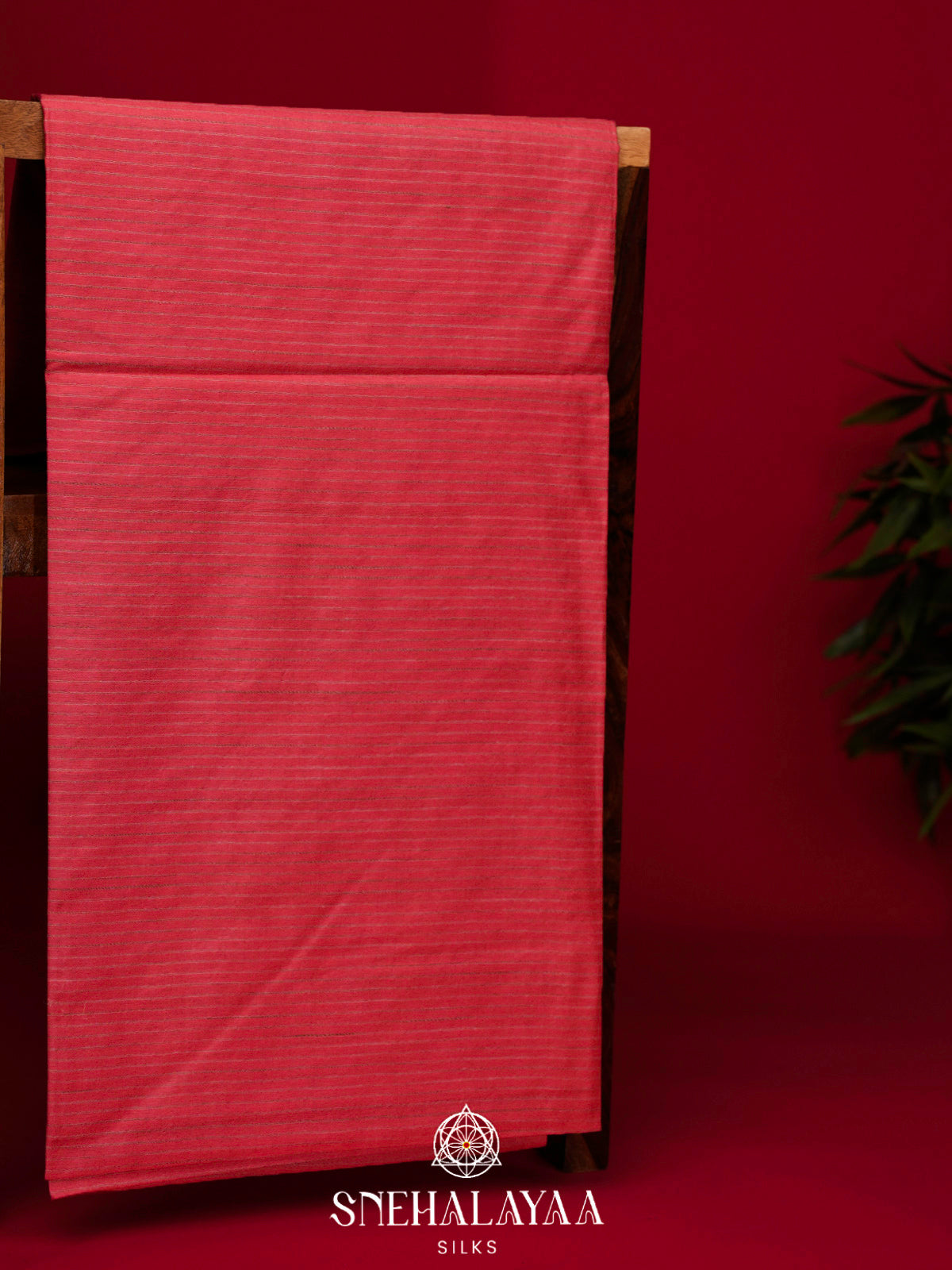Rani Pink Bamboo Silk Saree