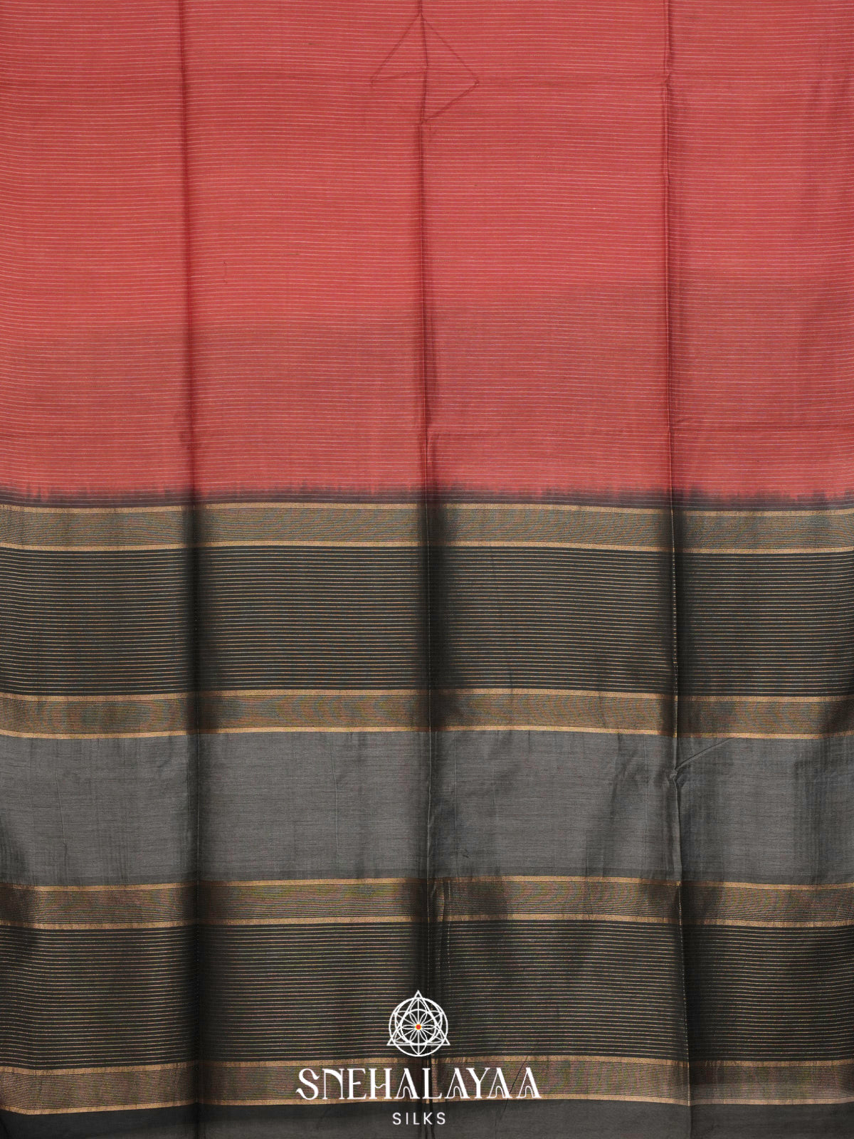 Dusty Rose Bamboo Silk Saree