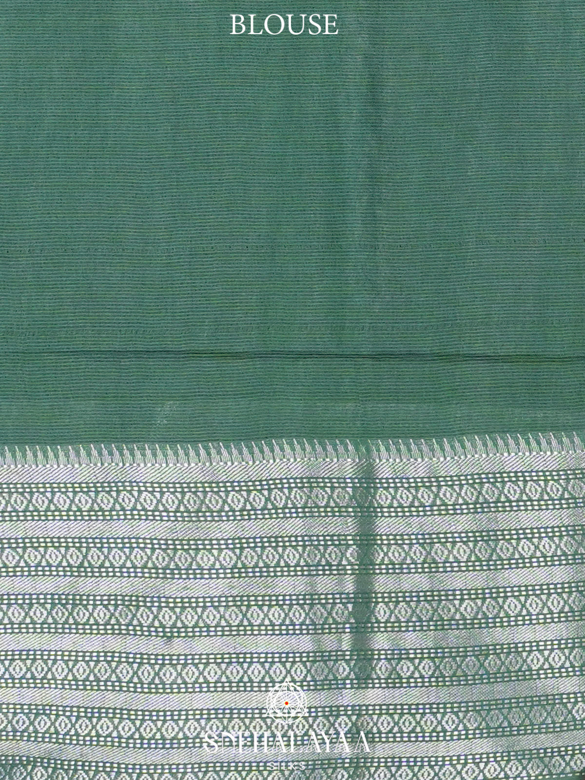 Green Bamboo Silk Saree
