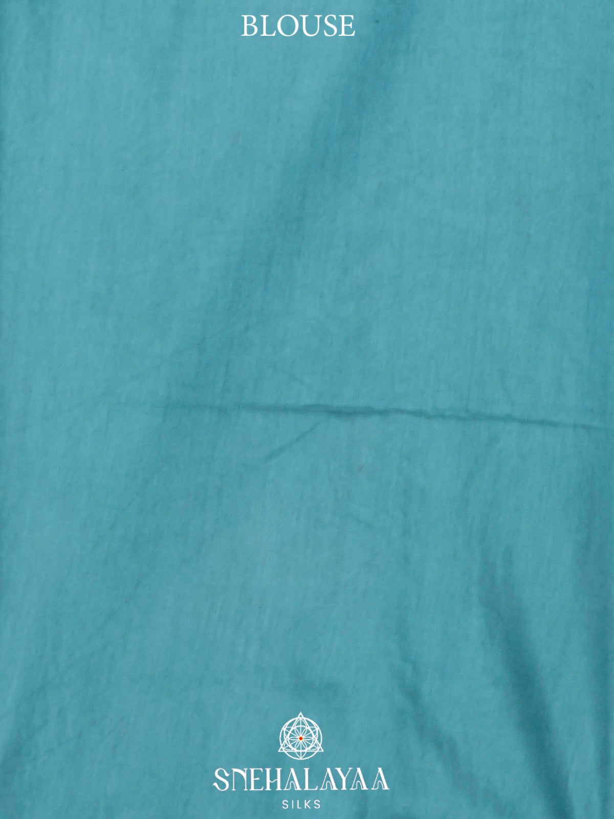 Sky Blue Bamboo Silk Saree