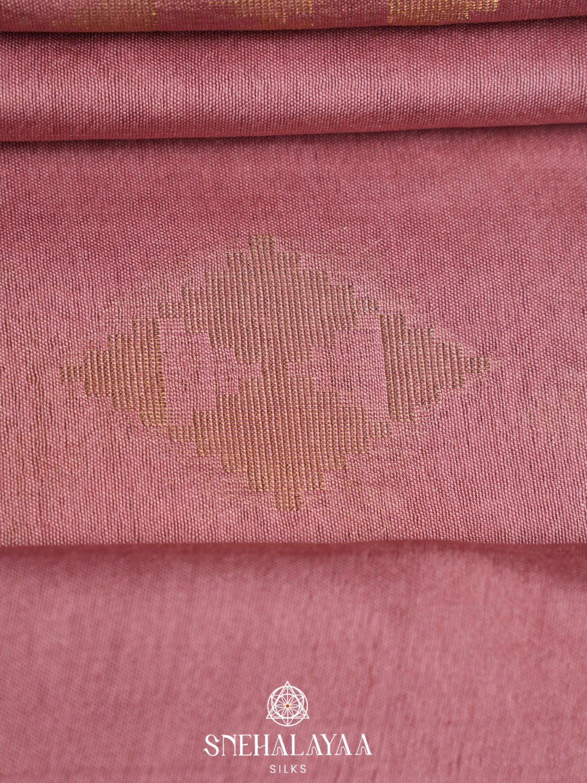 Mauve Bamboo Silk Saree