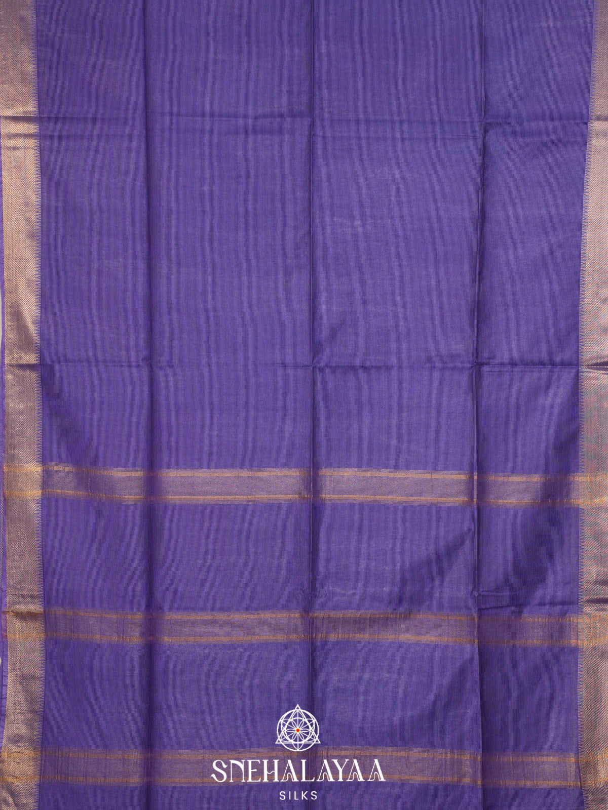 Violet Bamboo Silk Saree