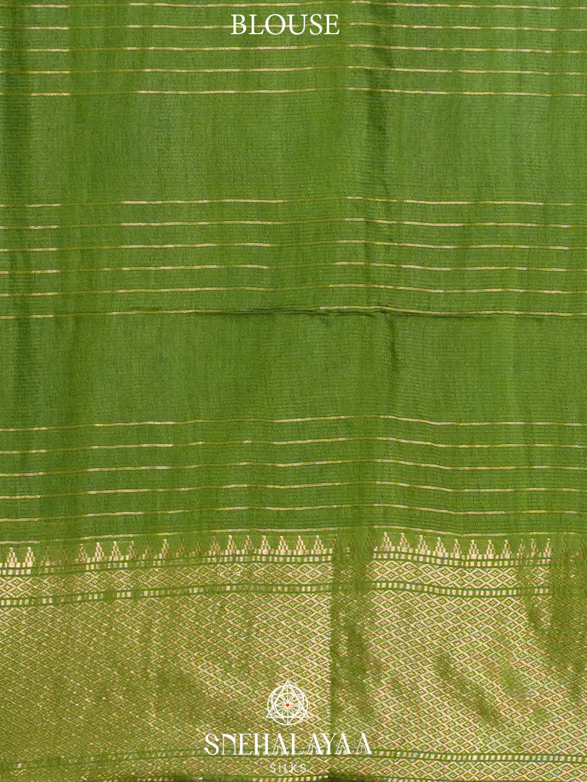 Green Bamboo Silk Saree