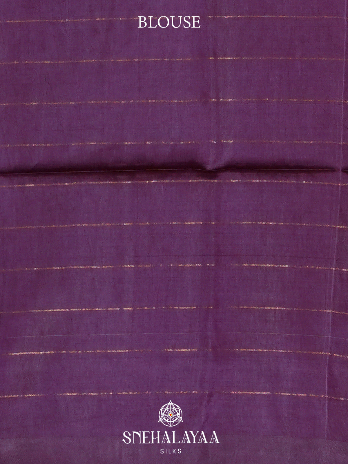 Purple Tussar Silk Saree