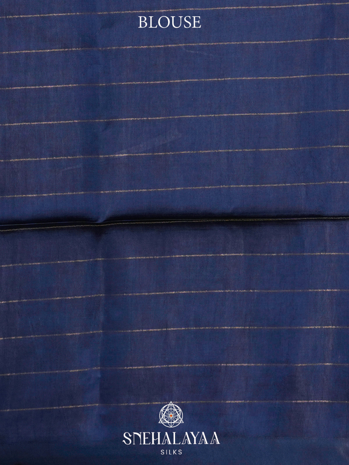 Blue Tussar Silk Saree