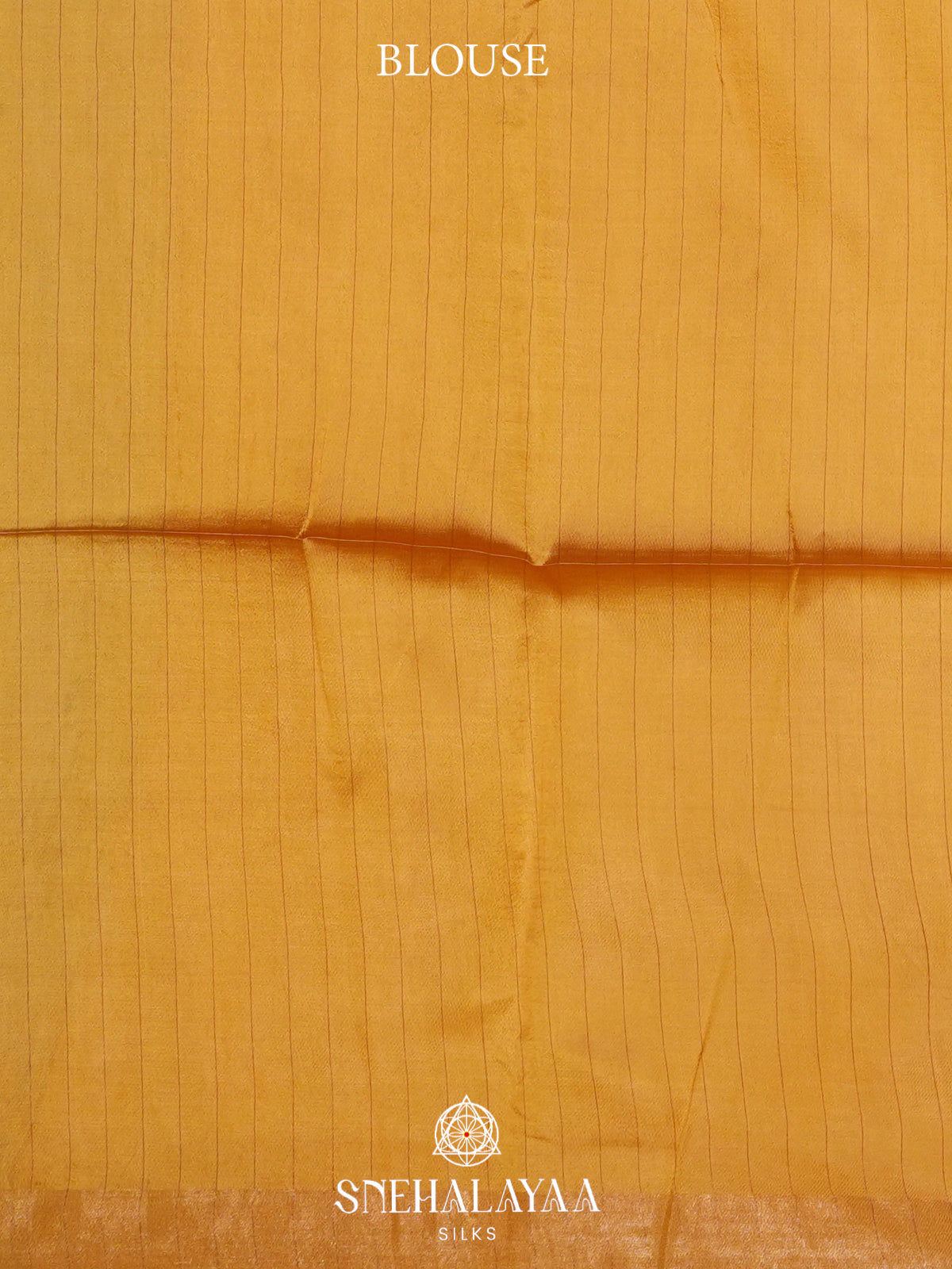 Mango Yellow Tussar Silk Saree