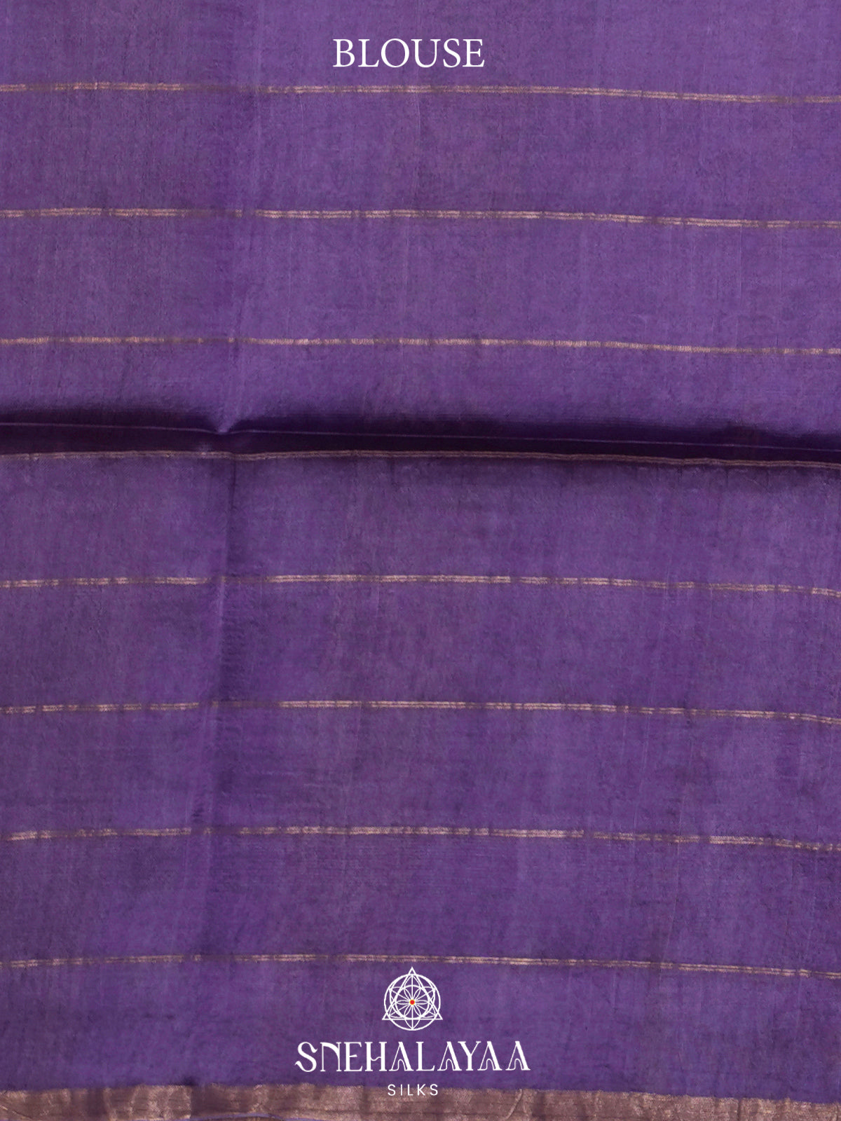 Lilac Tussar Silk Saree