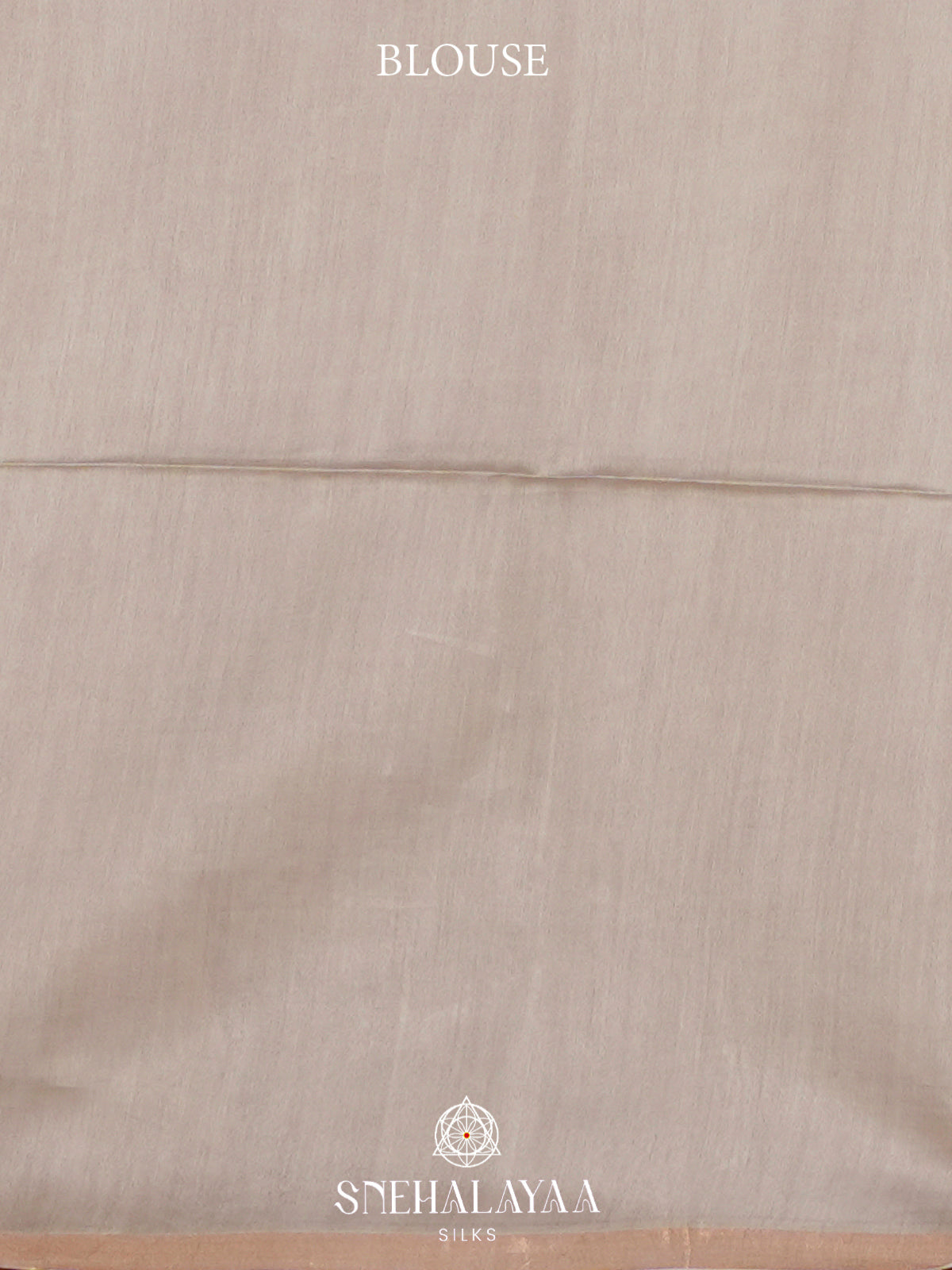 Pale Pink Tussar Silk Saree