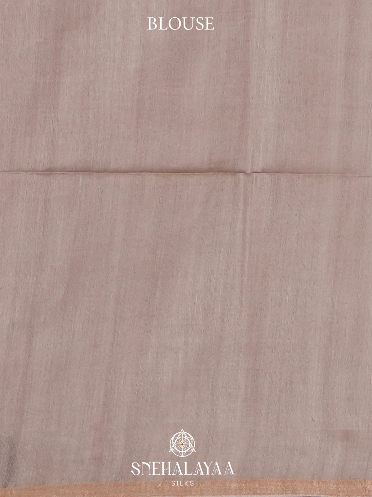 Pink Tussar Silk Saree