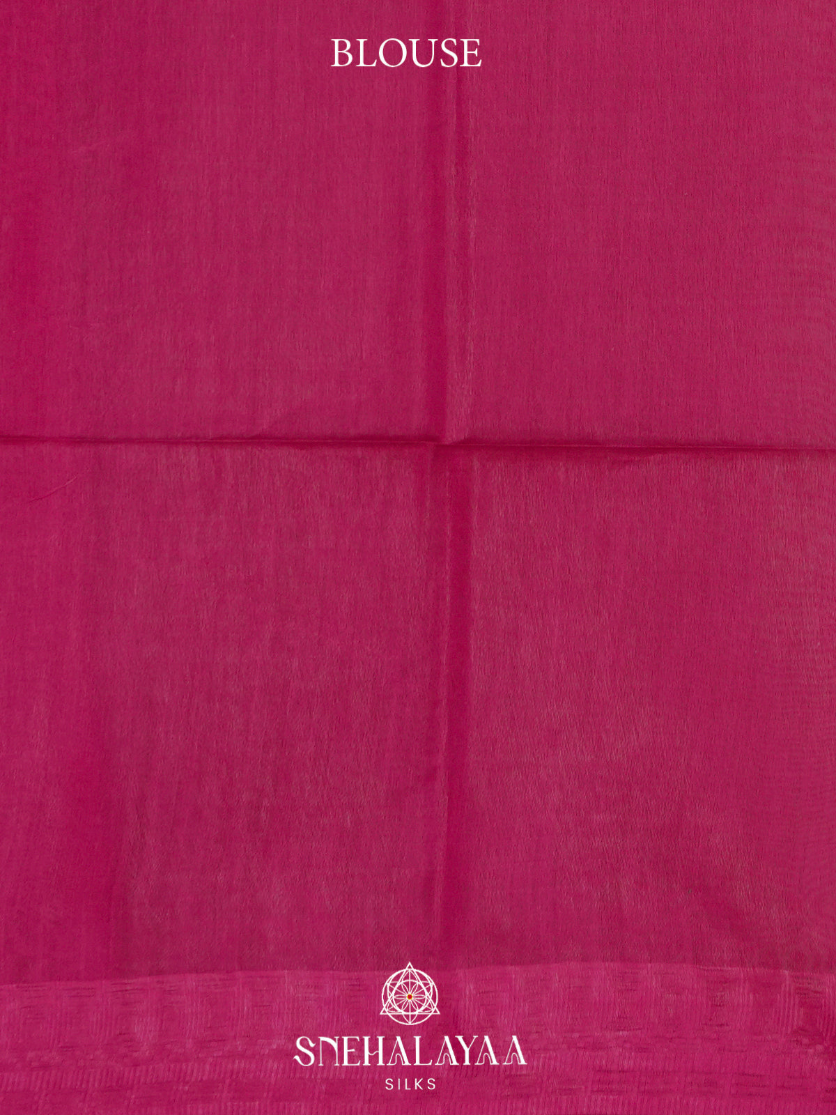 Magenta Tussar Silk Saree