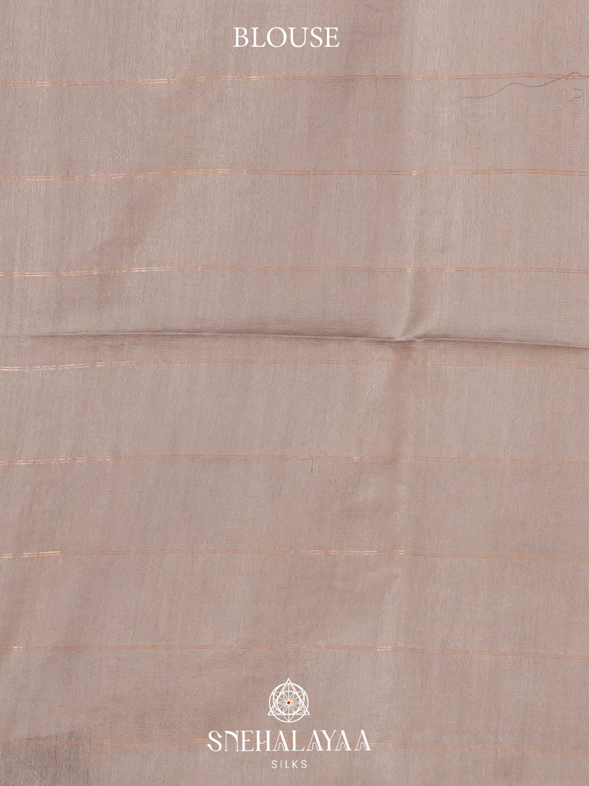 Beige Tussar Silk Saree