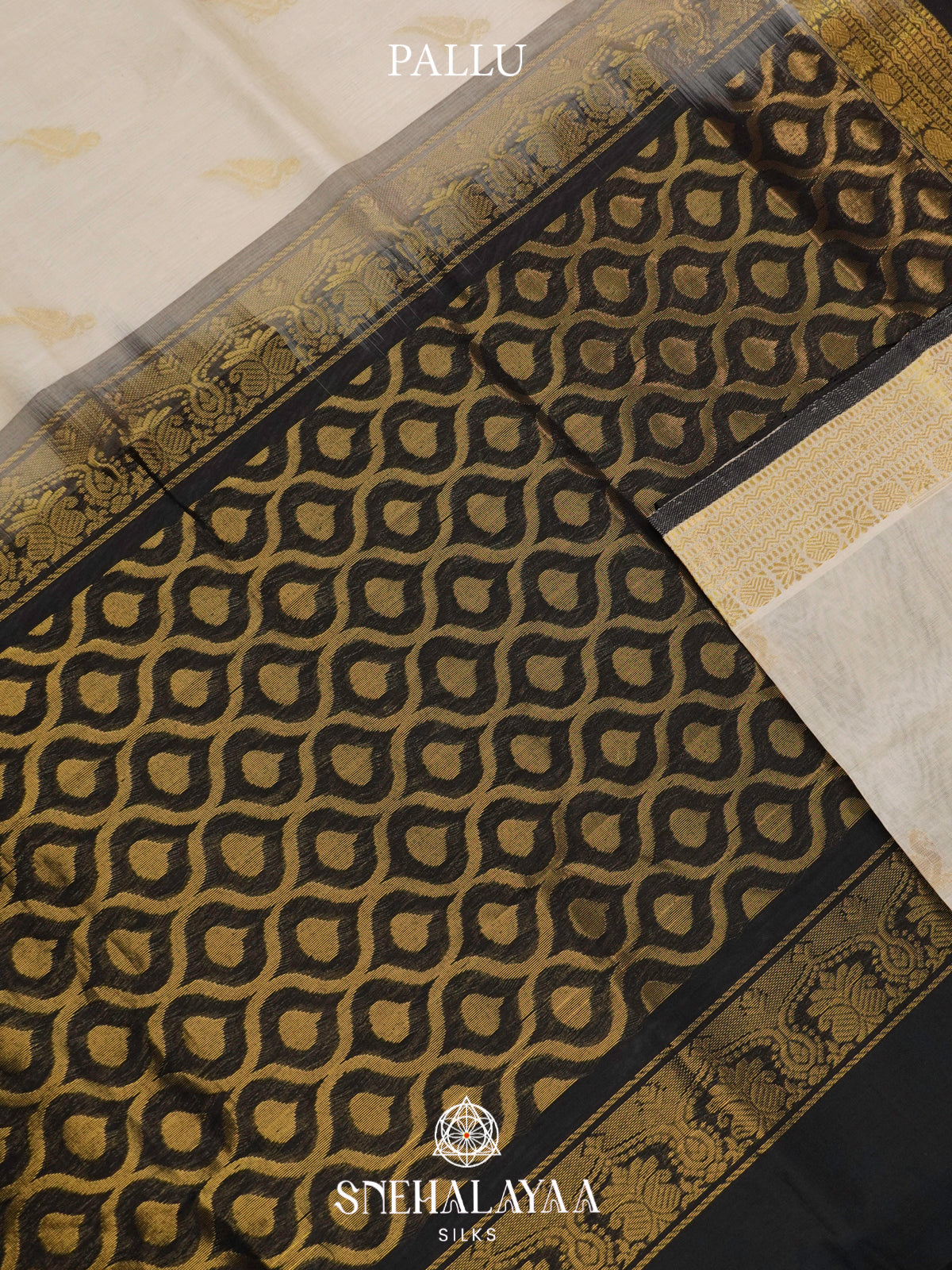 Off white Kanchi Silk Cotton Saree