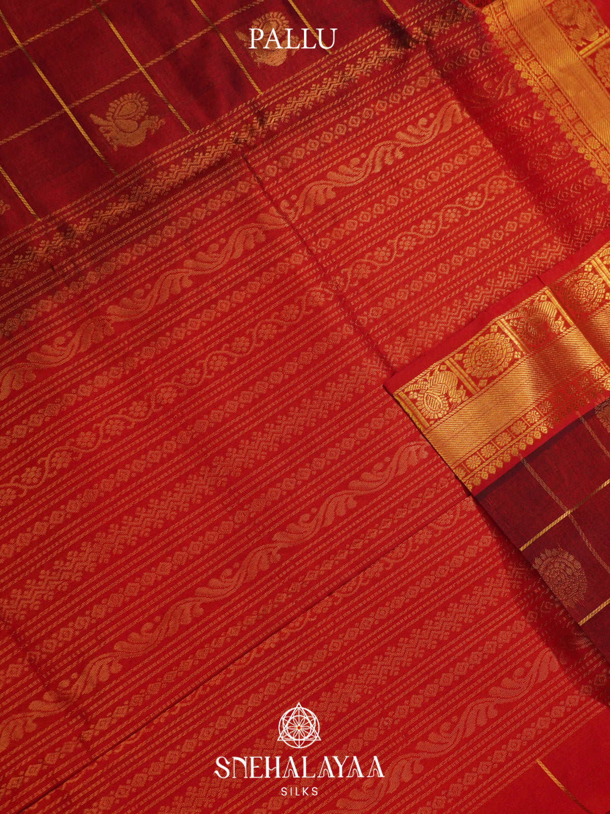 Maroon Kanchi Silk Cotton Saree