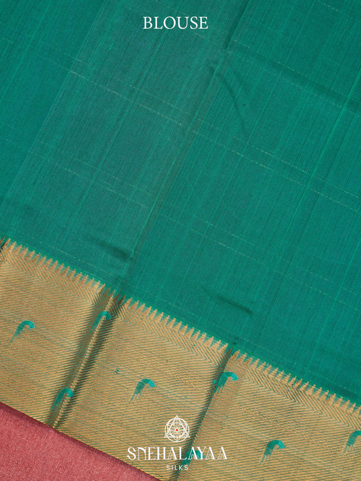Blue Kanchi Silk Cotton Saree
