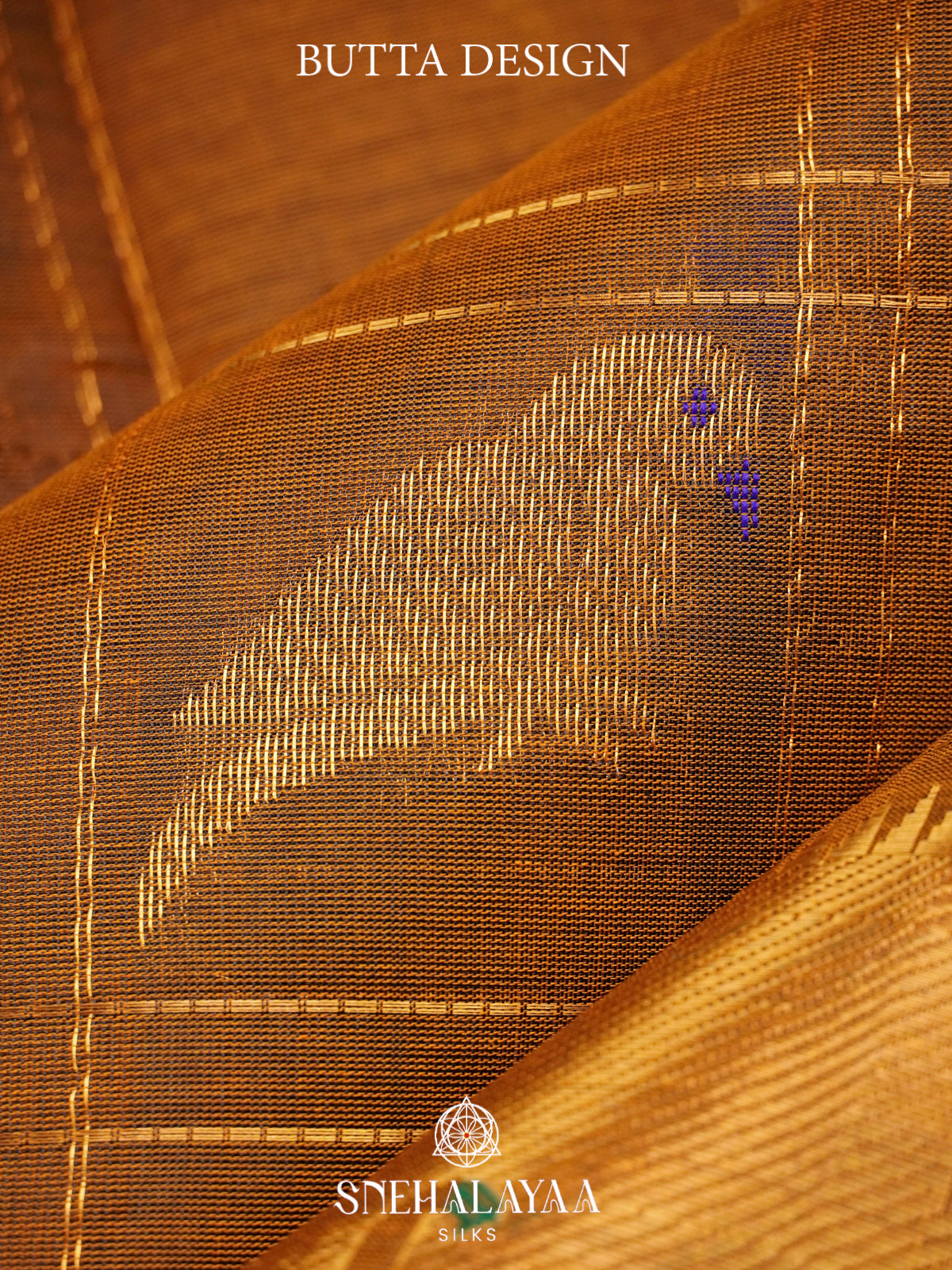 Brown Kanchi Silk Cotton Saree