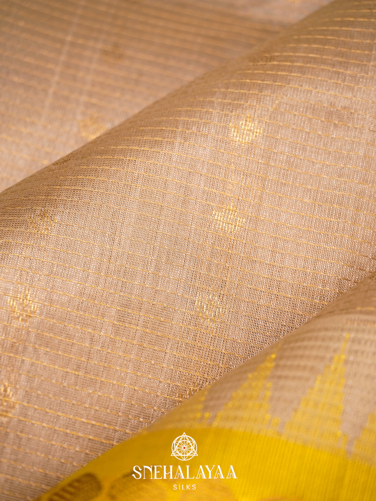 Sandal Kanchi Silk Cotton Saree