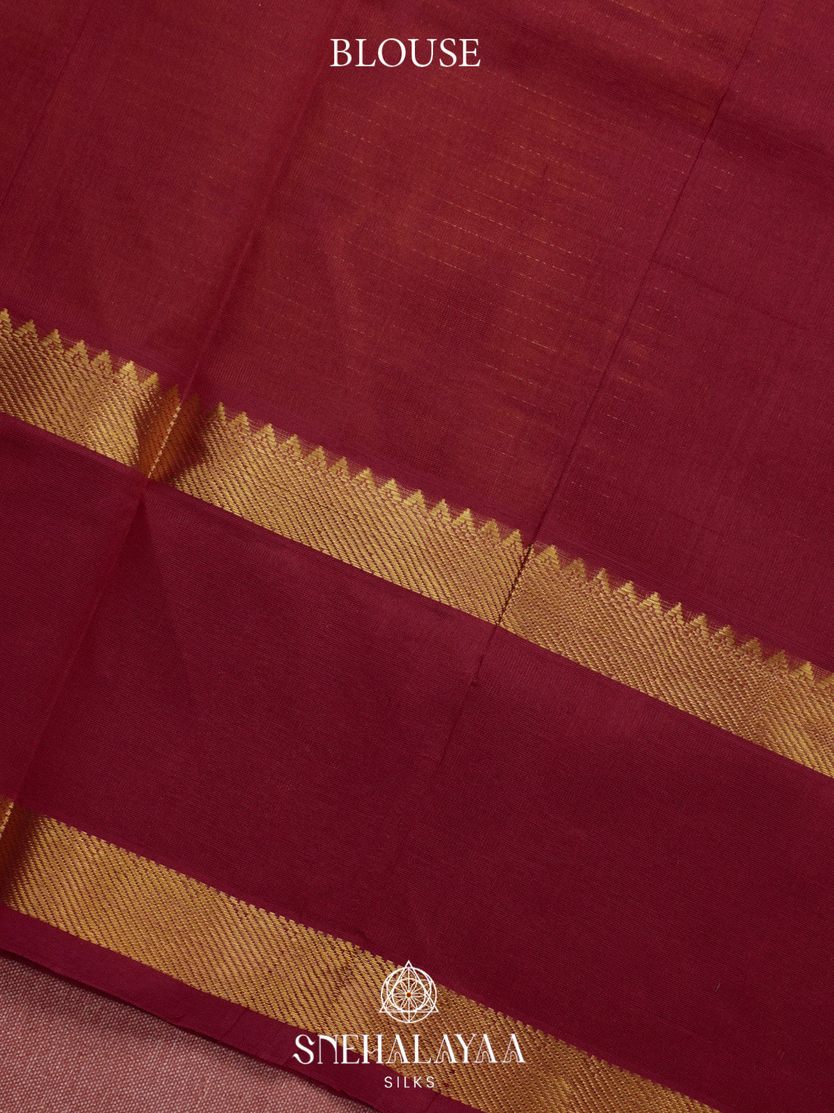 Copper  Kanchi Silk Cotton Saree