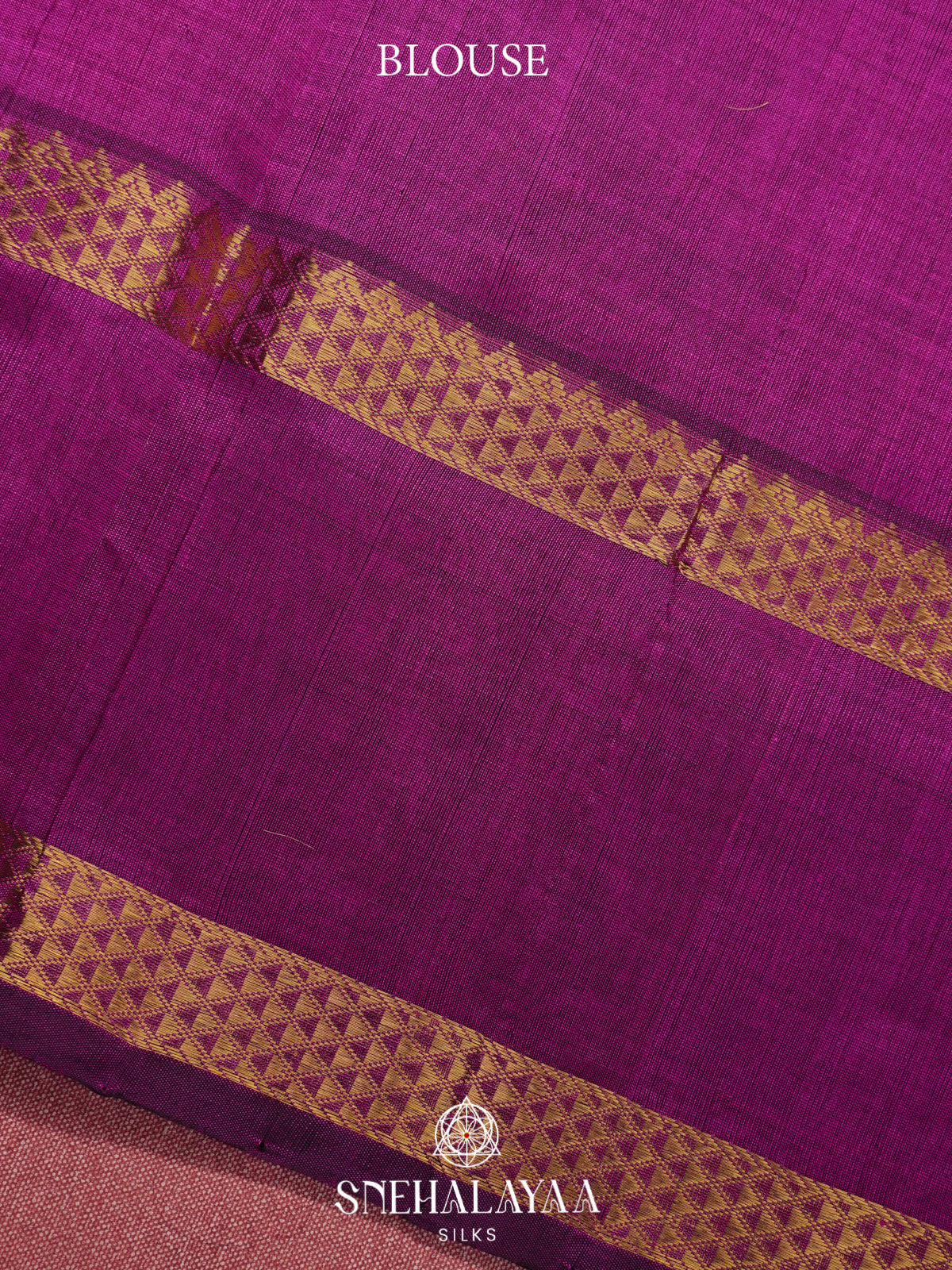 Rani Pink Kanchi Silk Cotton Saree