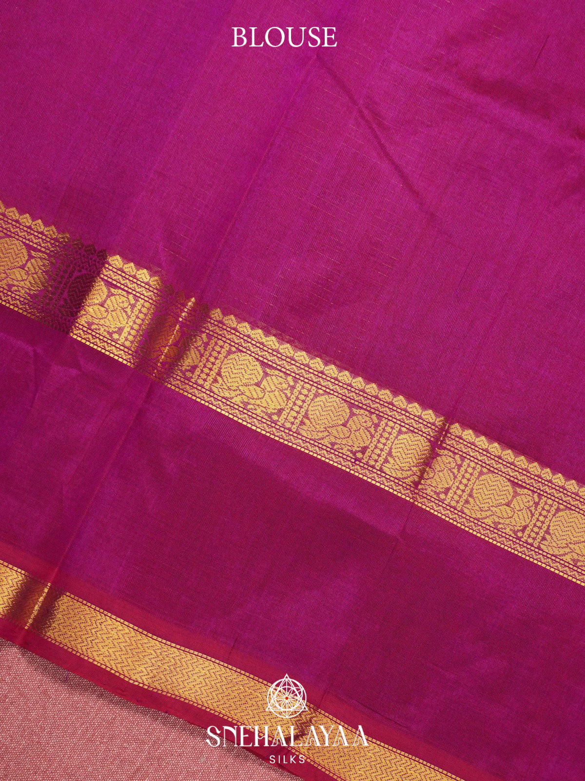 Lavender Kanchi Silk Cotton Saree