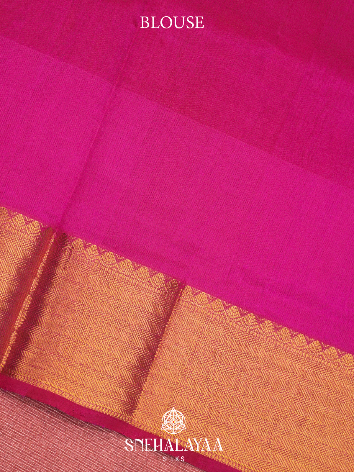Rani Pink Kanchi Silk Cotton Saree