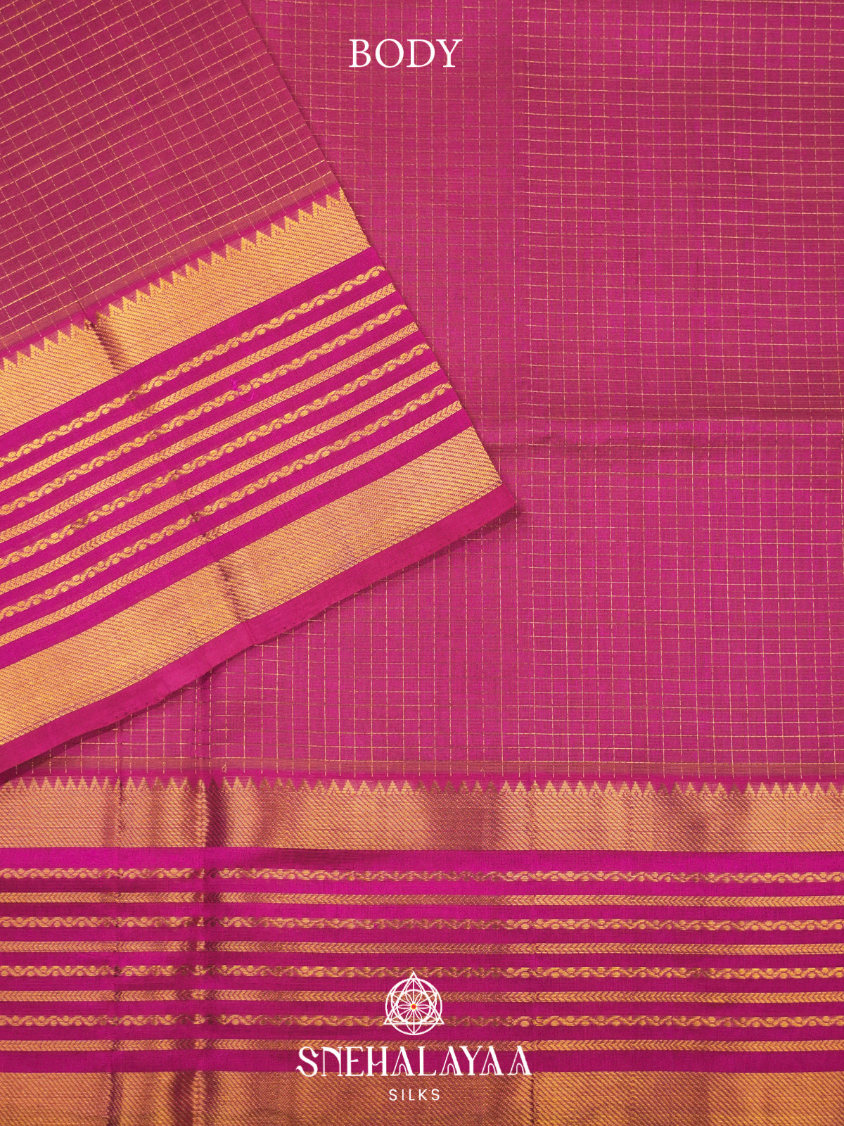 Lavender Kanchi Silk Cotton Saree