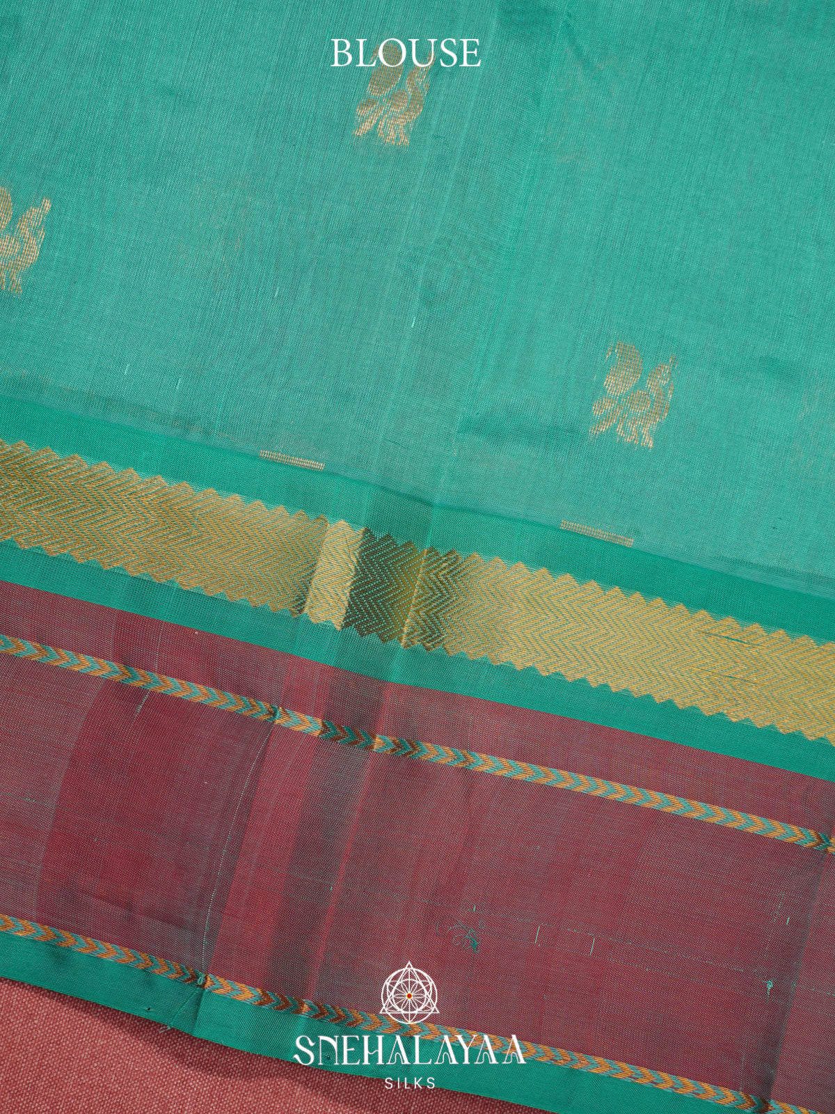 Blue Kanchi Silk Cotton Saree