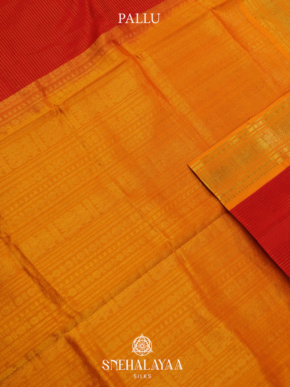 Red Kanchi Silk Cotton Saree