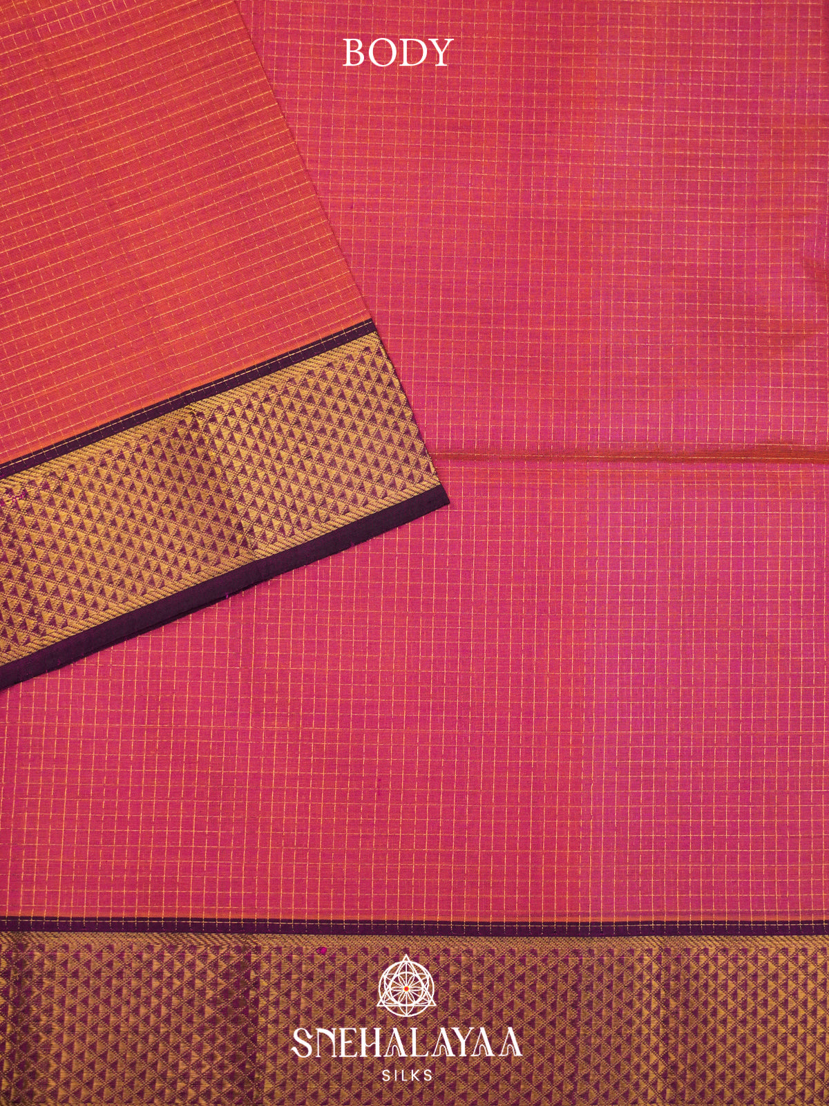Lavender Kanchi Silk Cotton Saree