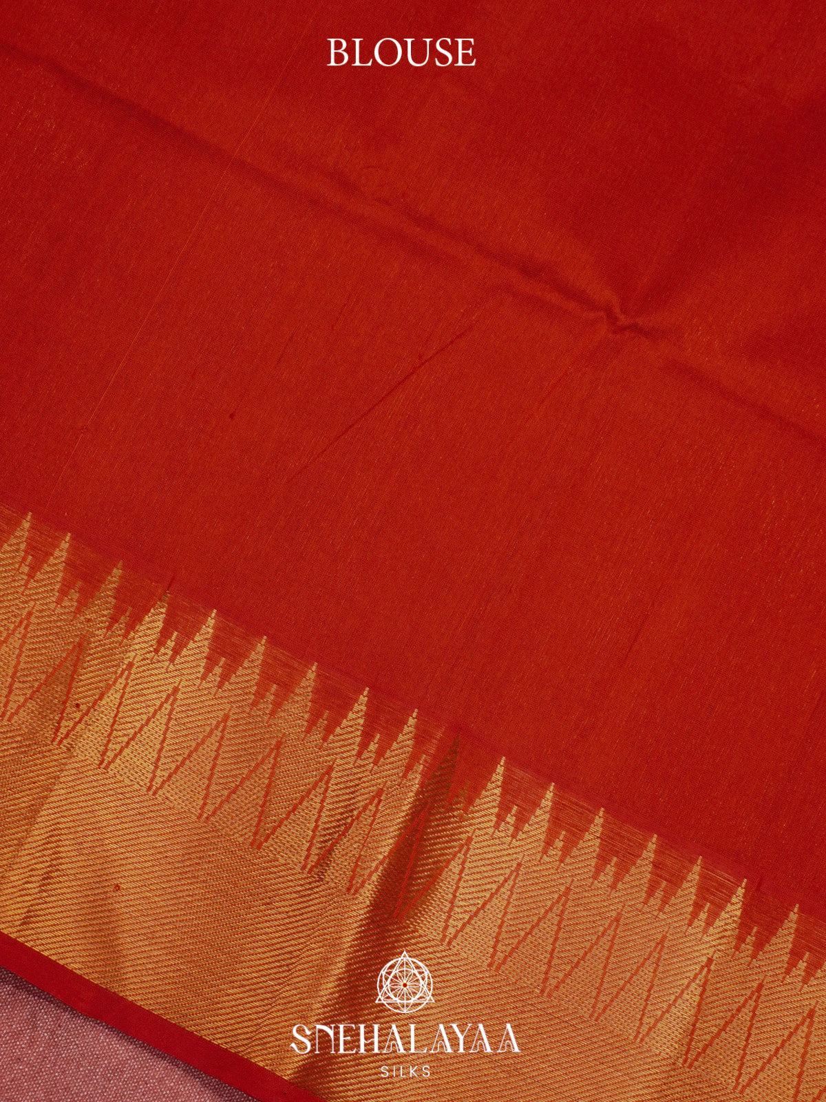 Brown Kanchi Silk Cotton Saree