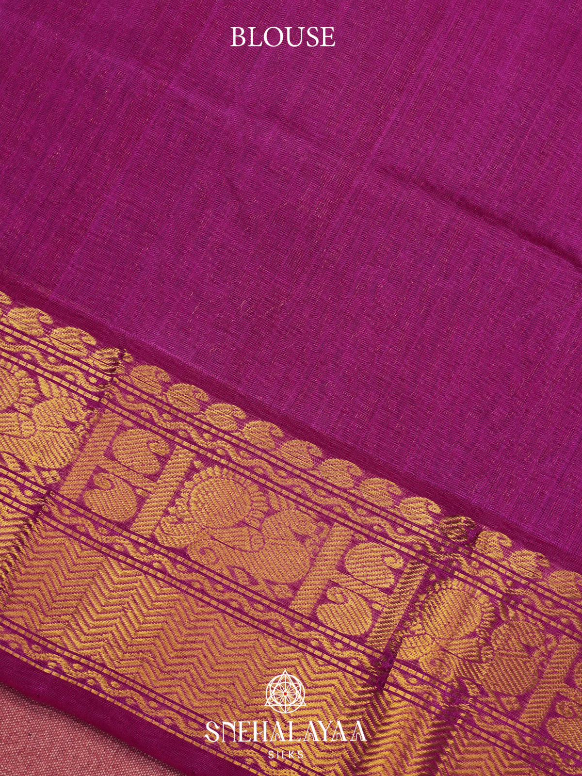 Lavender Kanchi Silk Cotton Saree