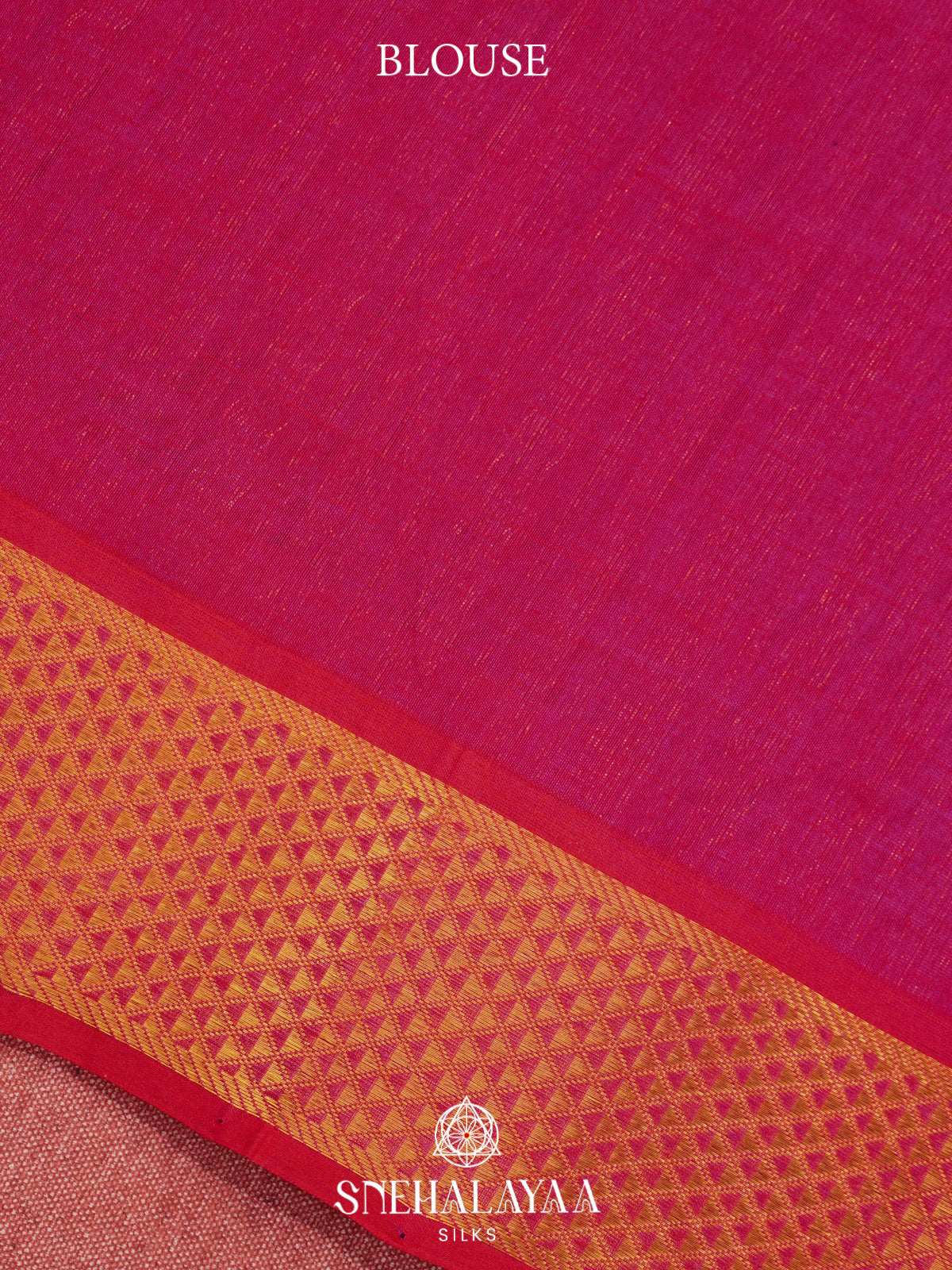Violet Kanchi Silk Cotton Saree