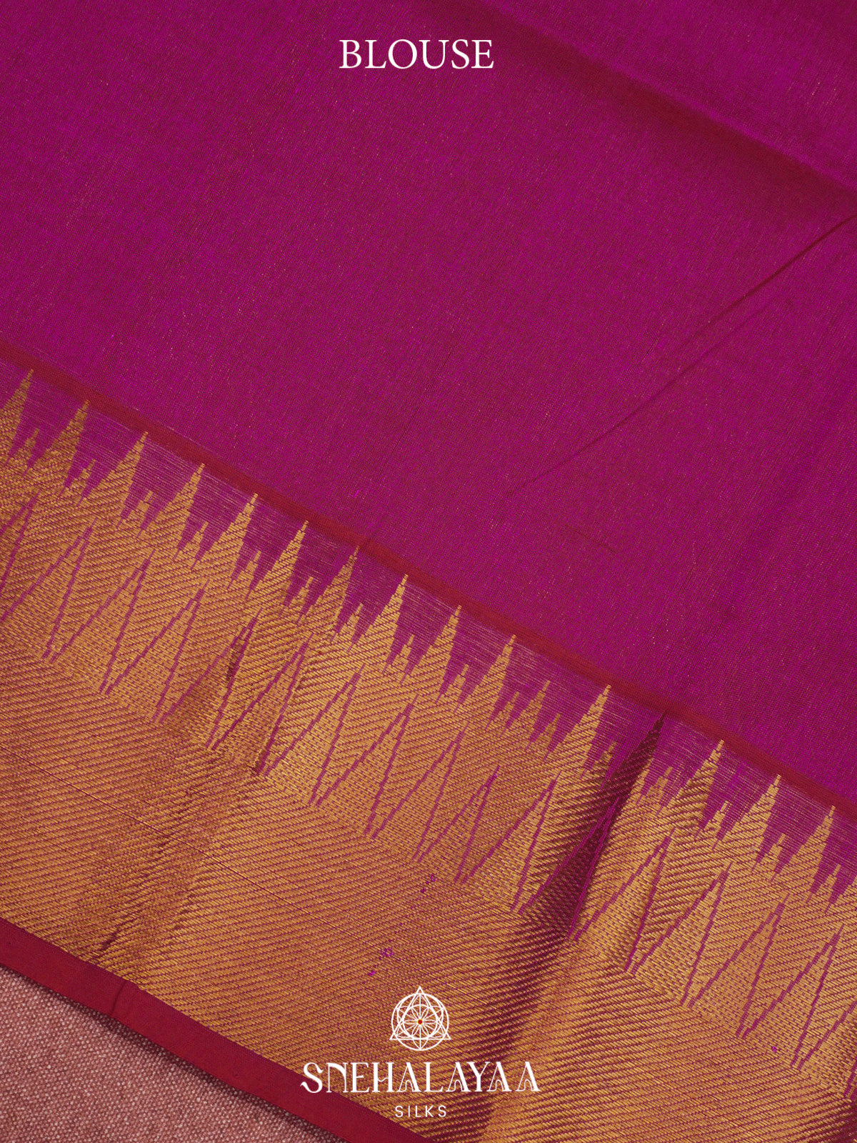 Lavender Kanchi Silk Cotton Saree
