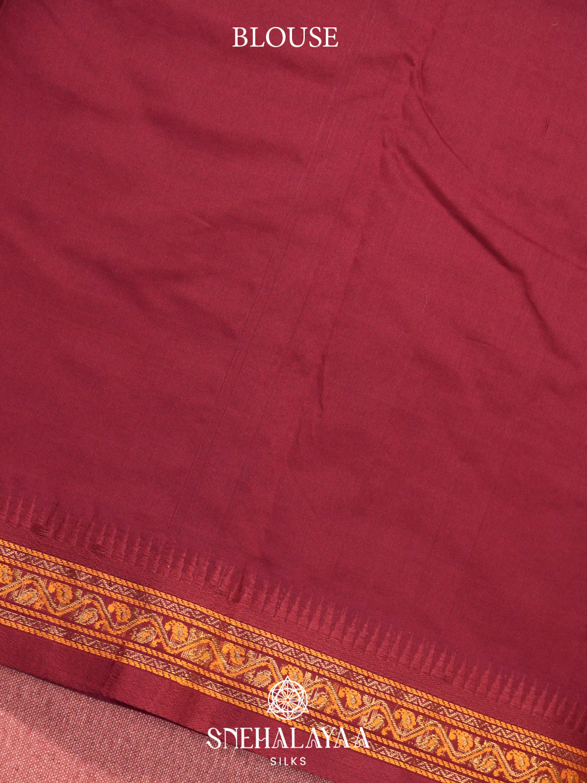 Mustard Kanchi Silk Cotton Saree
