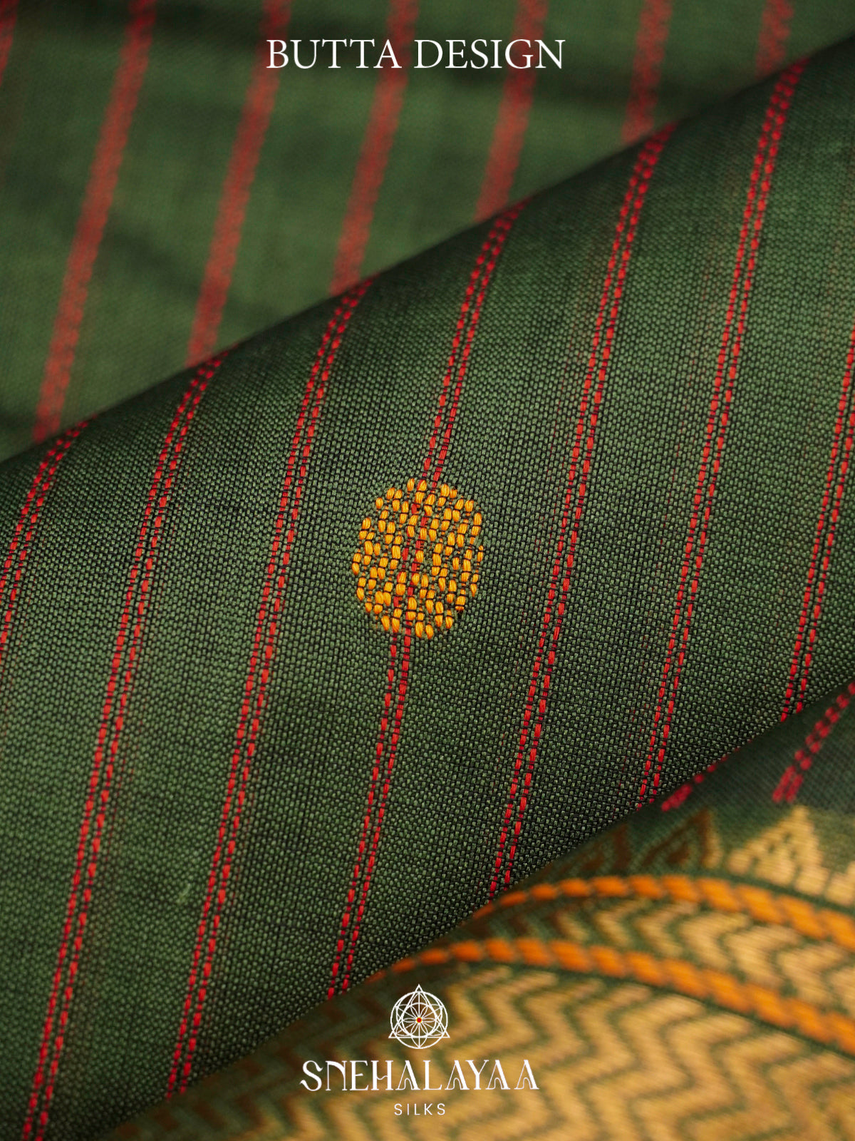 Green Kanchi Silk Cotton Saree