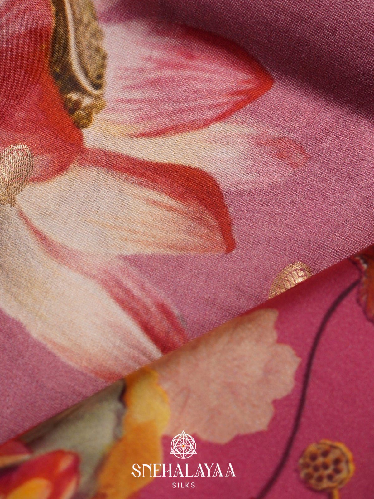 Meganta Raw Silk Saree