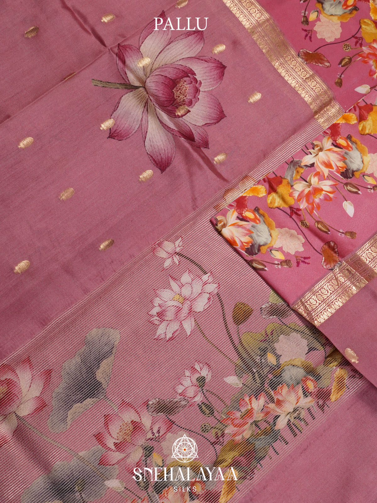 Meganta Raw Silk Saree