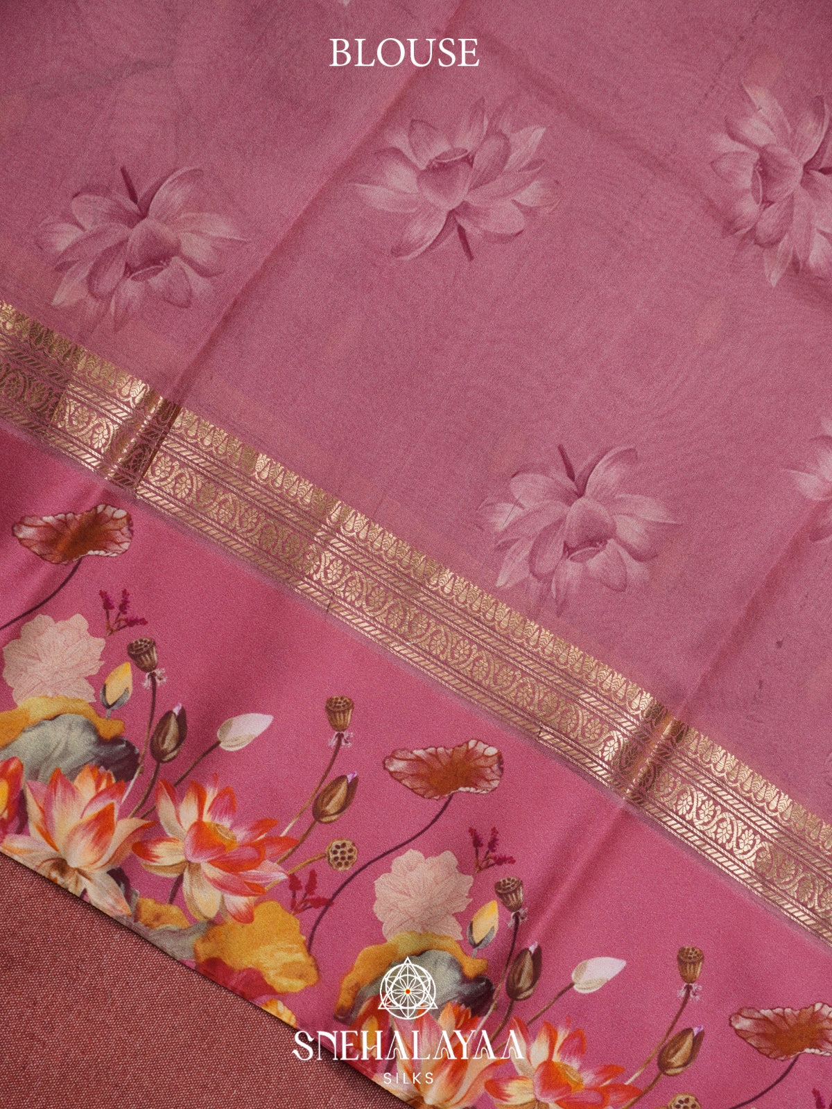 Meganta Raw Silk Saree